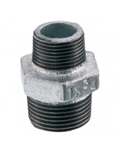 NIPPLES RID. ZINCATO 1'1/4X 1'    F.245