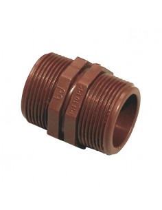 NIPPLES DOPPIO IN PP Ø 1"