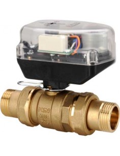 VALV.DI ZONA ICMA 3/4 2 VIE A SFERA MOTORIZZATA  PASS. TOTALE