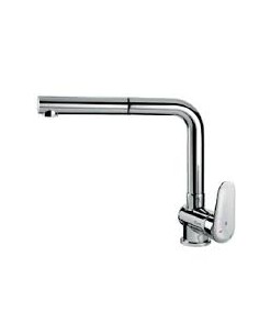 MISCELATORE LAVELLO C/DOCCETTA ESTRAIBILE E BOCCA GIREVOLE BETA NEW CROMO