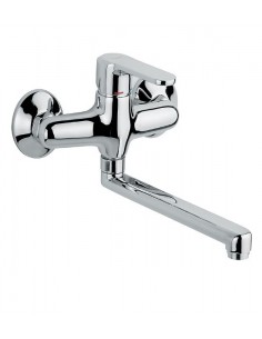 MISCELATORE LAVELLO A PARETE BOCCA GIREVOLE EMMEVI