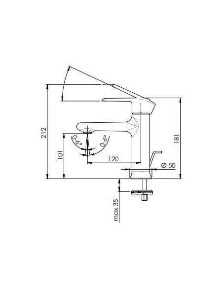MISCELATORE REMER LAVABO VANITY CROMO