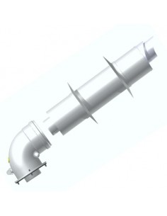 KIT 19 COASS. C/TERM. PPS MT 1,00 D=60/100 BIANCO SIME