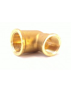 GOMITO RIDOTTO Ø 1/2x3/4 OTTONE FF