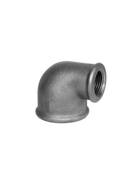 GOMITO RID. ZINCATO    1/2X3/8    F. 90R