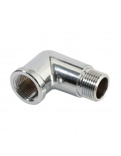 GOMITO OTTONE CROMATO Ø 3/4 MF