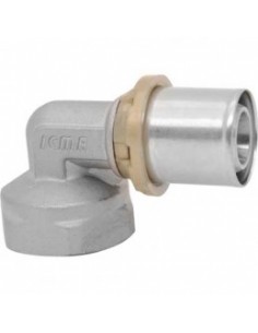 GOMITO Ø 32X1" FEMMINA ICMA A PINZARE