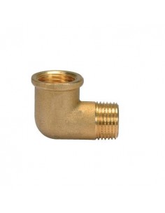 GOMITO MF OTTONE DA 3/4