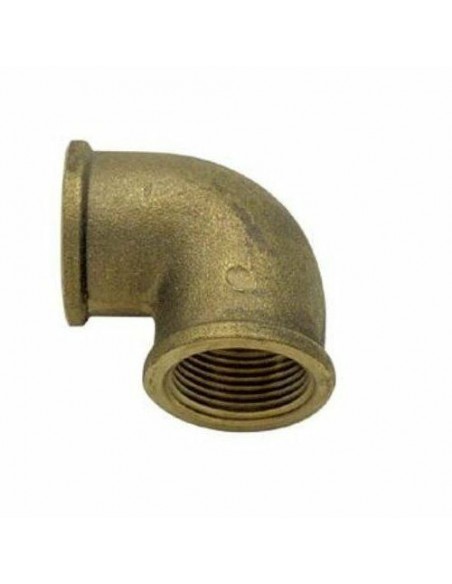GOMITO FF OTTONE DA 1/2