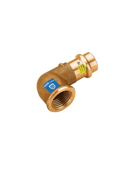 GOMITO 90 F BRONZO VIEGA GAS 28X1' F