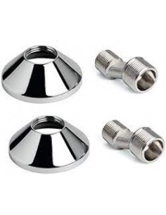 ECCENTRICO 1/2 OTTONE CROMATO X GRUPPO AMURO