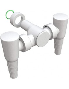 DOPPIO ATTACCO LAVATRICE-LAVASTOVIGLIE Ø 1"1/2 x 40