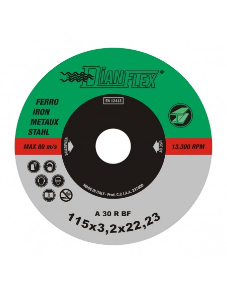 DISCO 115X1,6X22 FERRO