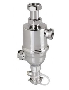 DEFANGATORE MAGNETICO F/F Ø 3/4 C/RUBINETTO DI SCARICO CROMO