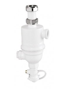 DEFANGATORE MAGNETICO F/F Ø 3/4 C/RUBINETTO DI SCARICO BIANCO