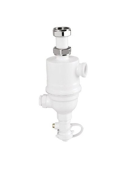 DEFANGATORE MAGNETICO F/F Ø 3/4 C/RUBINETTO DI SCARICO BIANCO