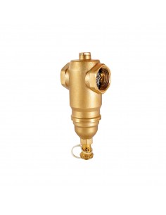 DEFANGATORE MAGNETICO F/F Ø 1" C/RUBINETTO DI SCARICO