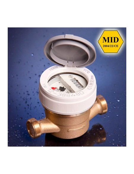 CONTATORE ACQUA DA 3/4 3 MC/H ASCIUTTO A/FREDDA