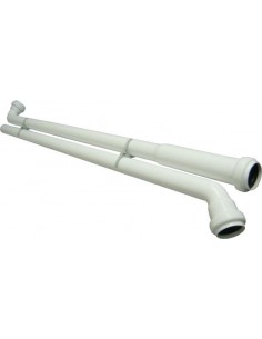 TUBO CACCIATA PLAS. 90°