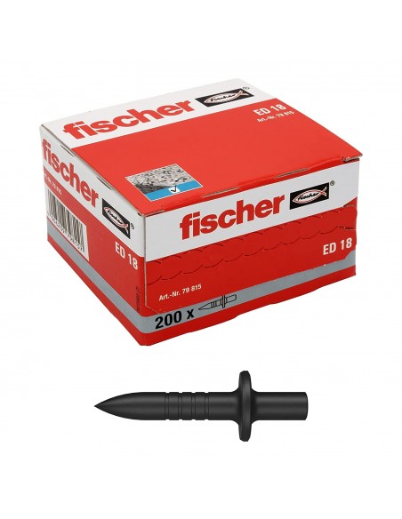 CHIODI X BANDELLA ZINC.PERF. 12mm FISCHER CFZ. 200