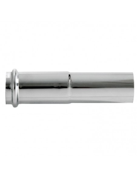 CANNOTTO TELESCOPPICO CROMATO  D.32 CON BICCHIERE