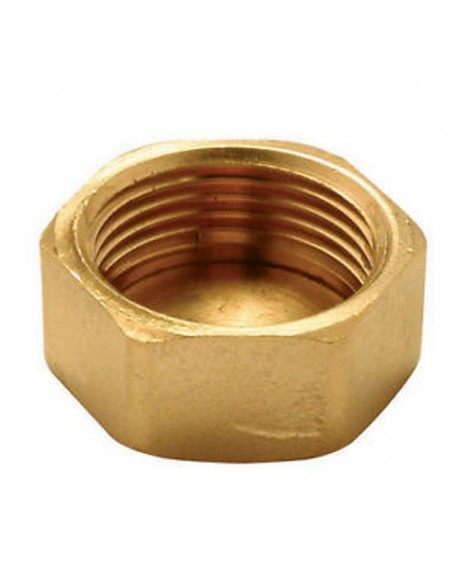 CALOTTA IN OTTONE FEMMINA DA 3/8