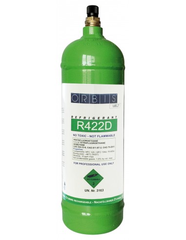 BOMBOLETTA GAS  R422 850 GR