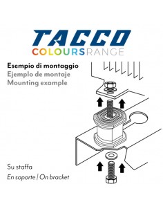 ANTIVIBRANTE PORTATA 200 KG KIT DA 4 2
