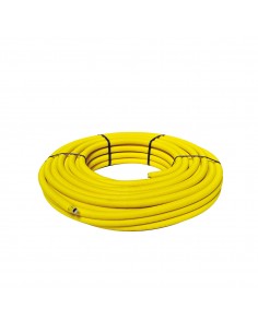 TUBO MULTISTR. RIVEST. Ø 16 GIALLO PER GAS