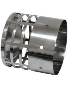 TERMINALE INOX ANTIVENTO D. 80