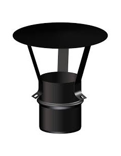 CAPPELLO VERTICALE NERO OPACO CONTI