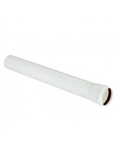PROLUNGA IN PPS L. 1000 Ø 60 X CONDENSAZ. C/GUARN.