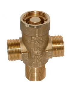 VALVOLA TERMOSTATICA DEVIATRICE A TEMP. FISSA 45°
