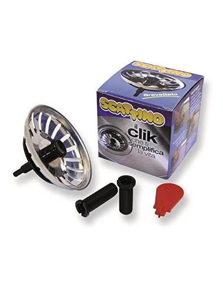 TAPPARELLO TAPPO UNIVERSALE  CLIC-CLOK