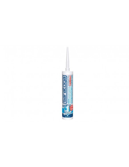 SILICONE TRASPARENTE ANTIMUFFA SARATOGA BIANCO-SAN