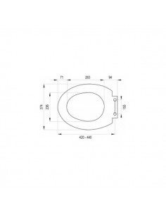 SEDILE WC STAR SGANCIO RAPIDO E CHIUSURA RALLENTATA 2