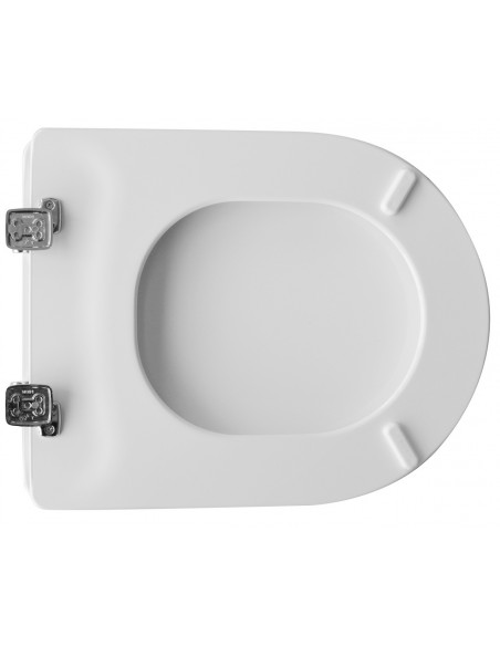 SEDILE WC POLIDUR MODELLO QUADRARCO