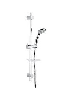 SALISCENDI IN OTTONE REGOLABILE CON PORTA SAPONE