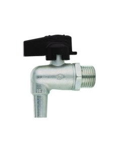 RUBINETTO VINOLIO IN OTTONE CROMATO  Ø 1/2