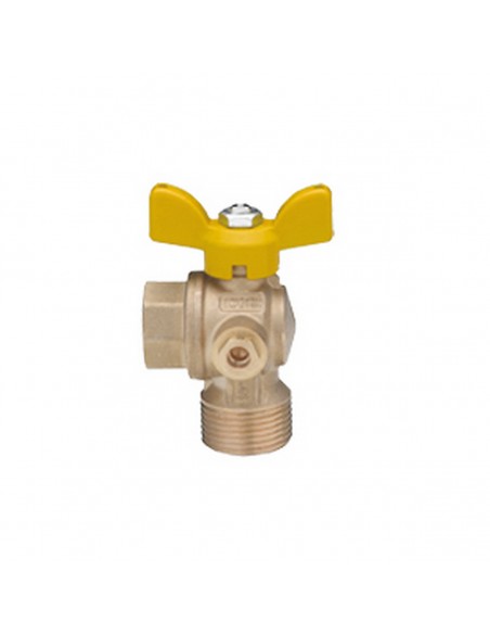 RUBINETTO A SQADRA 3/4X1"F C/PRESA PRESSIONE