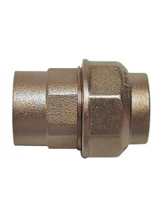 RACCORDO OTTONE Ø 40x1"¼ F