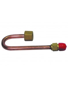 RACCORDO IN RAME MF 1/4'' SP 1mmAD INVERS. 180°