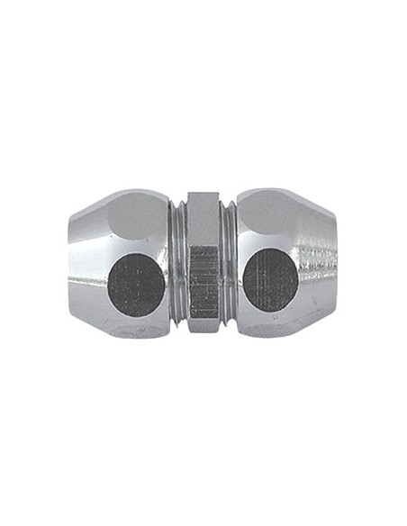 RACCORDO DOPPIO CROMATO 10X10