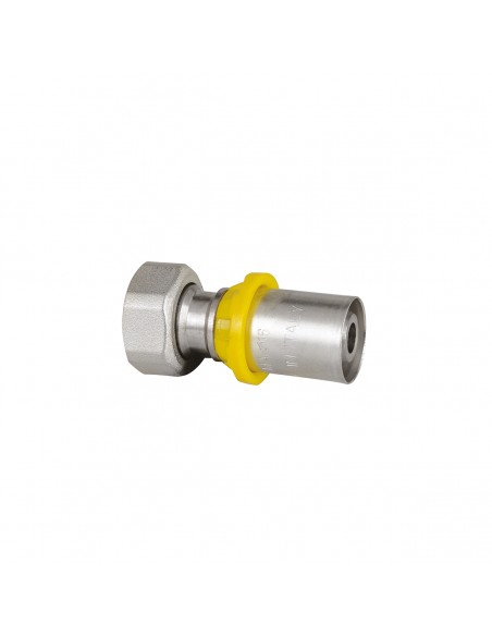RACCORDO DADO GIREVOLE PER GAS Ø 20X3/4 F MULTISTRATO
