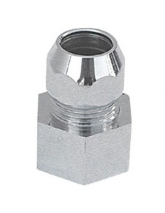 RACCORDO CROMATO 10X3/8F
