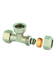 RACCORDO A T 20X3/4 F. AD AVVITAMENTO