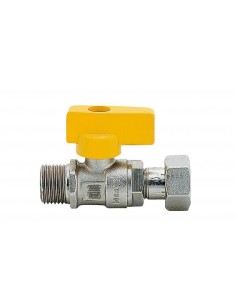 VALVOLA A SFERA PER GAS CON BOCC. Ø 3/4 MF GIRELL