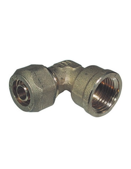 RACCORDO A GOMITO DA 15X1/2F PEX