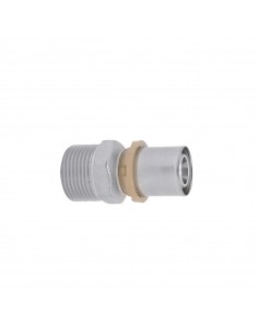 RACCORDO 20X1/2" MASCHIO A PINZARE