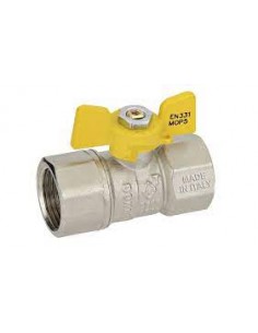 VALVOLA A SFERA A FARFAL. PER GAS DA 3/4 FF S1227N35